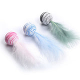 1pc Cat Toy Feather Star Balls Plus Feather Light