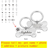 Personalized Collar Pet ID Tag