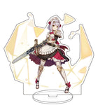 Anime Figure Genshin Impact Zhongli Ayato Venti Xiao Yae Miko Yelan Acrylic Stand Model Plate Desk Decor Standing Sign Fans Gift