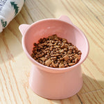 Cat Bowl High Foot Dog Bowl 45 Neck Protector