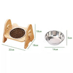 Adjustable Stainless Steel Dog Bowl