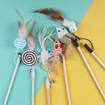 Plush Animal Cat Toy Hemp Rope Teasing