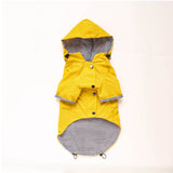 Pet Dog Raincoat with Pockets PU French Bulldog