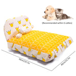 Pet Sleeping Bed &amp; Mat Warm Soft Fleece