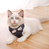 Bowknot Cat Harness and Leash Set