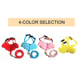 Cute Pet Leashes Collars Set