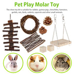 Hamster Chew Toy Set for Rabbit Guinea Pig