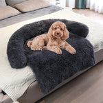 Large Pet Bed Long Plush Warm