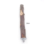 Natural Wood Pet Parrot Raw Wood Fork