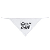 Wedding Party Pet Dog Bandana