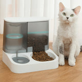 Large Capacity Cat Food Double Bowl