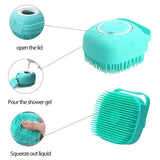 Bath Massage Gloves Brush Soft Safety Silicone Pet