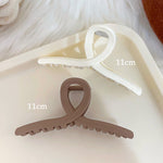 Headwear Set New Women Fashion Claw Clip Coffee Black Acrylic Large Hair Claw Korean For Girl Clip Barrette Hair Accessories