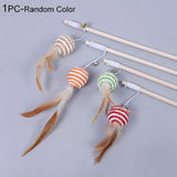 40cm Wood Pet Toys Teaser