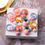 10PCS/Set Cute Cartoon Animals Hair bands