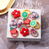 10PCS/Set Cute Cartoon Animals Hair bands