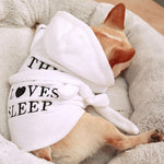 Pets Bathrobe Pajamas Sleeping Clothes