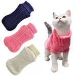 Winter Warm Cotton Cat Clothes Sweater  Vest