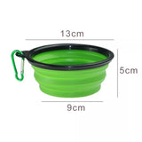 350Ml Folding Silicone Dog Bowl Portable