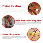 4pcs/set Waterproof Pet Dog Shoes Chihuahua Anti-slip Rain Boots Footwear For Small Cats Dogs Puppy Dog Pet Booties