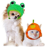 Funny Hat for Cat Crab frog Dress