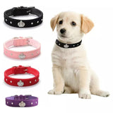 2022 Pet Collar Pu Leather Neckband