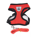 Cat Dog Adjustable Harness Soft Breathable