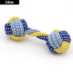 1PC Dog Toy Carrot Knot Rope Ball