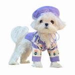 Flower Knitted Sweater for Pets