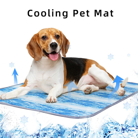 Dog Cooling Mat Summer Breathable Blanket