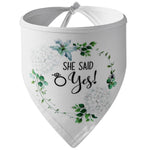 Wedding Party Pet Dog Bandana