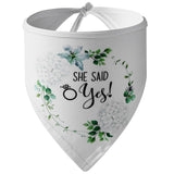 Wedding Party Pet Dog Bandana