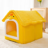 Foldable  Sleeping House Warm Cat Bed