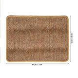 Cat Scratch Mat Natural Sisal