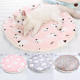 Round Pet Sleeping Mat Warm Dog Bed