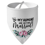 Wedding Party Pet Dog Bandana