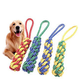 1PC Dog Toy Carrot Knot Rope Ball