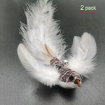 Funny Simulation Bird Interactive Cat Feather
