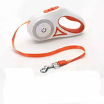 Dog Leash Which LED Lights Automatic Retractable