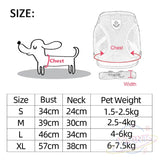 Vest Walking Lead Leash Cat
