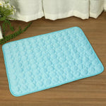 Pet Cooling Mat Breathable Ice Silk Cooling