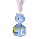 Cat Toy Interactive Tumbler Feather