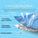 Dog Cooling Mat Summer Breathable Blanket