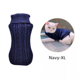 Winter Warm Cotton Cat Clothes Sweater  Vest