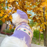 Flower Knitted Sweater for Pets