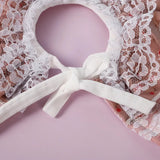 NEW2022 Lace Pet Scarf Cute Adjustment Belt