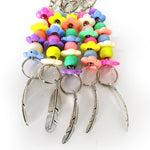 1 Pc Bird Chewing Toy Colorful Beads Bird