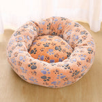 Colorful Round Sleeping Pet Washable Sofa Bed