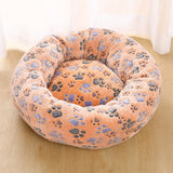 Colorful Round Sleeping Pet Washable Sofa Bed