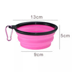 350Ml Folding Silicone Dog Bowl Portable